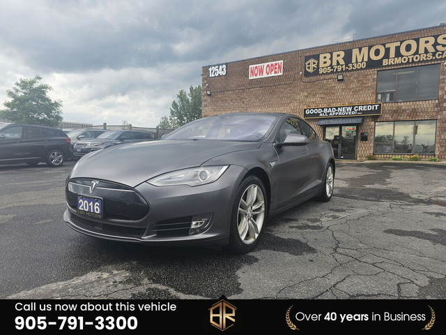2016 Tesla Model S No Accidents Reported | 90D| Wrapped Grey in Cars & Trucks in Mississauga / Peel Region