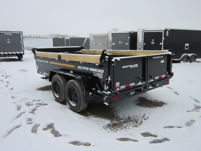 2024 Southland SL714 Dump Trailer in Cargo & Utility Trailers in Regina - Image 3