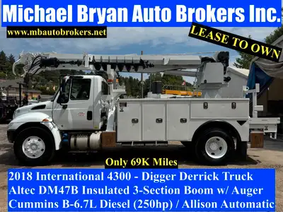 All Of Our Commercial Truck Inventory Include a New CVI (Commercial Vehicle Inspection). We Speciali...