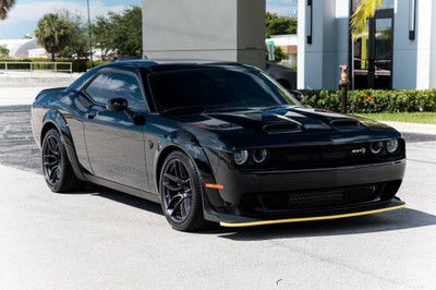 2019 DODGE CHALLENGER SRT HELLCAT MANUAL WIDEBODY 717HP|0ACCIDNT