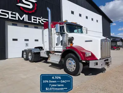 1 Owner!! Original KMS!! 2010 Kenworth T800 Tandem KMS: 219,623 HRS: 10,250 Engine: Cummins ISX 485H...