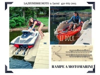  2022 EZ Dock QUAI FLOTTANT EN PLASTIQUE QUAI A SEA DOO rampe a motomarine sea doo double