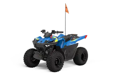 Introducing the 2025 Outlaw 70 EFI - Your Young Adventurer's Perfect Companion! Tailored for young r...