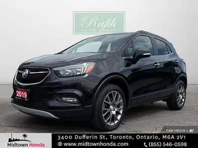 APPLE CARPLAY, ANDROID AUTO, REAR-VIEW CAMERA, HEATED SEATS, Encore Sport Touring Package, Rear Spor...