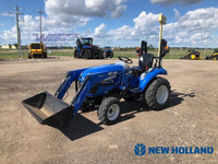 2017 NEW HOLLAND BOOMER 24 COMPACT TRATOR