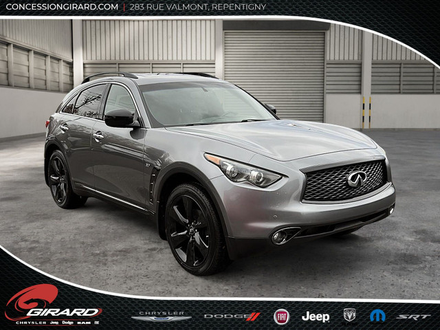 2017 Infiniti QX70 **VERSION SPORT**AWD**TOIT PANO**CUIR** **VER in Cars & Trucks in Laval / North Shore - Image 3