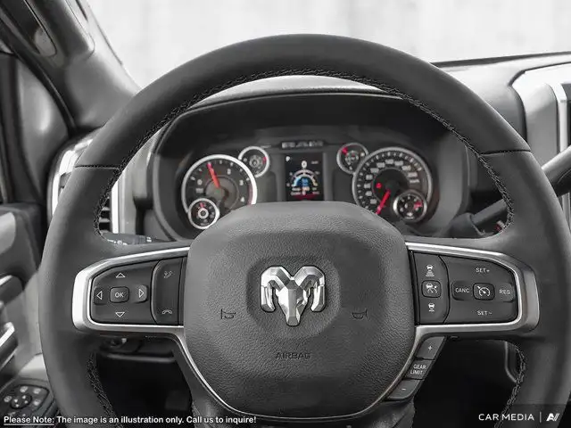 2025 Ram 2500 Big Horn Night Edition Crew 4x4 Diesel Nav in Cars & Trucks in St. Albert - Image 13