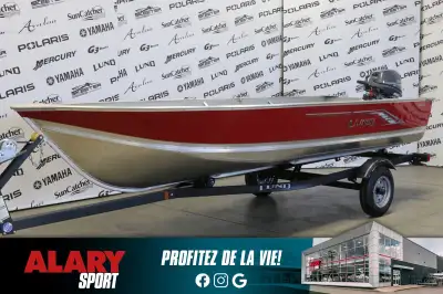 Cette CHALOUPE LUND WC-16 2024 est disponible DÈS MAINTENANT! Contactez-nous au 450-420-2707. PDSF:...