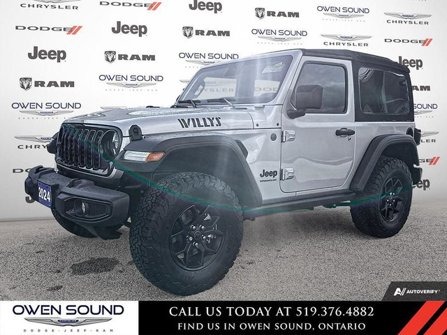 2024 Jeep Wrangler WILLYS in Cars & Trucks in Owen Sound