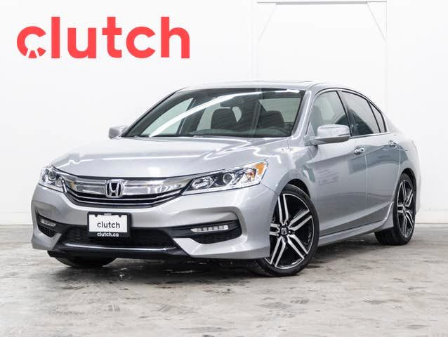 2016 Honda Accord Sport w/Apple CarPlay & Android Auto, Heated F in Cars & Trucks in City of Toronto