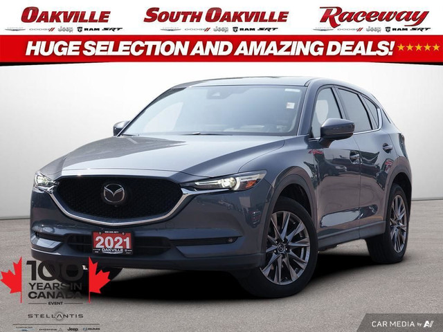 2021 Mazda CX-5 SIGNATURE | HEADS UP | LOCAL TRADE | SUNROOF | in Cars & Trucks in Oakville / Halton Region