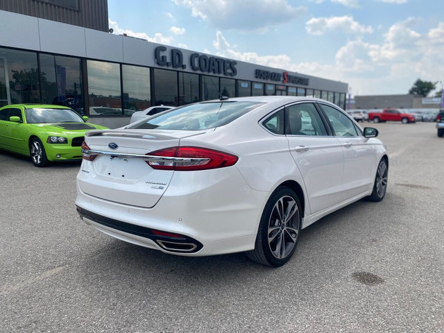 2018 Ford Fusion Titanium AWD ~Leather ~Heated/Cooled Seats ~Cam in Cars & Trucks in Barrie - Image 4
