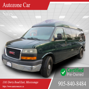 2010 GMC Savana HIGH Roof 2500 PASSENGER AND WHEELCHAR ACCESSIBLE Van 155 in.