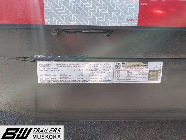  2024 Canada Trailers SL714-14K Scissor Lift Tandem Axle 7x14 ft in Cargo & Utility Trailers in Muskoka - Image 12