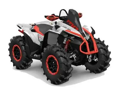 Price does not include freight & PDI. 2025 Can-Am® Renegade X mr 1000 R Hyper Silver & Legion Red Ou...