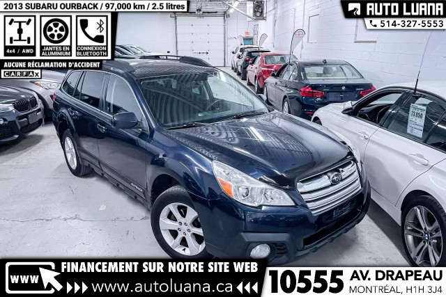 2013 SUBARU Outback 2.5i Premium BLUETOOTH/MAGS/CRUISE/97,000km in Cars & Trucks in City of Montréal - Image 2