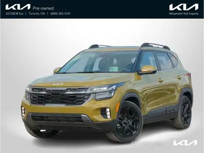 This accident-free 2024 Kia Seltos X-Line AWD is a stylish and tech-packed compact SUV offering a tu...