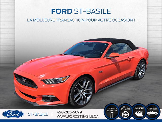 2015 Ford Mustang GT PREMIUM 5.0L CONVERTIBLE / NAVIGATION in Cars & Trucks in Longueuil / South Shore