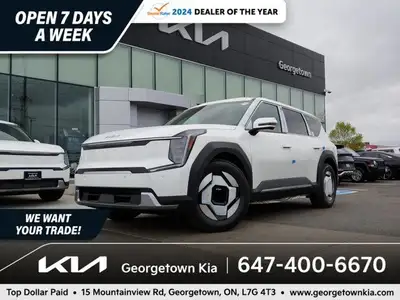 2026 EV9! NOW IN-STOCK! READY FOR A NEW HOME! 370 KM EV RANGE! The Next Level of Innovation! Three r...