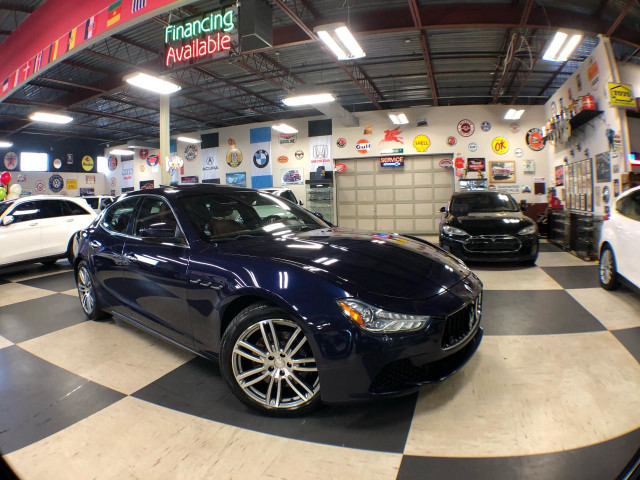 2017 Maserati Ghibli S Q4 AWD LEATHER SUNROOF NAV P/START B/SPOT in Cars & Trucks in City of Toronto