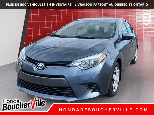 2015 Toyota Corolla LE BAS KILOMETRAGE, AUTOMATIQUE, CLIMATISEUR in Cars & Trucks in Longueuil / South Shore - Image 3