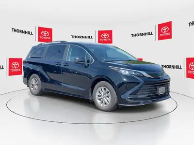 This, is a Black 2024 Toyota Sienna with LE AWD 8-Passenger Package, Featuring:~ No Accidents~ Low M...