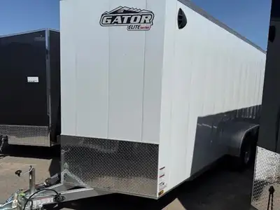 2025 JENSEN ELITE PRO SERIES 7 x 16 tandem axle trailer MADE IN CANADA 7000lb GVWR and a cargo capac...