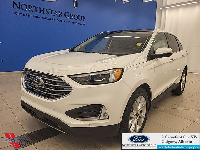 2020 Ford Edge Titanium HEATED LEATHER SEATS - SUNROOF - REMOTE  in Cars & Trucks in Calgary