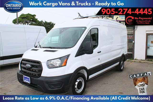 2020 Ford Transit T-250 Med RF,130",Ladder Rack,Leather,GVWR 907 in Cars & Trucks in Mississauga / Peel Region