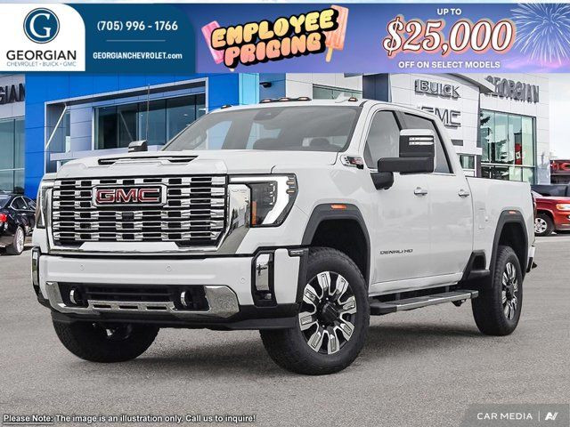2025 GMC Sierra 3500HD Denali-Power Sunroof - Snow Plow/Camper in Cars & Trucks in Barrie