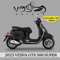 2023 Vespa GTS 300 Super Nero Deciso - V5438