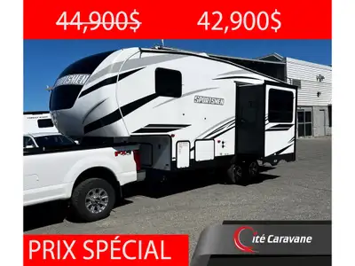 K-Z Sportsmen 231RK 1 extension fifth wheel 6200lbs exterieur fini fibre de verre , longeur hors tou...