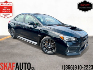2018 Subaru WRX SPORT-TECH! AWD! LEATHER! SUNROOF! NAV! WE FINANCE
