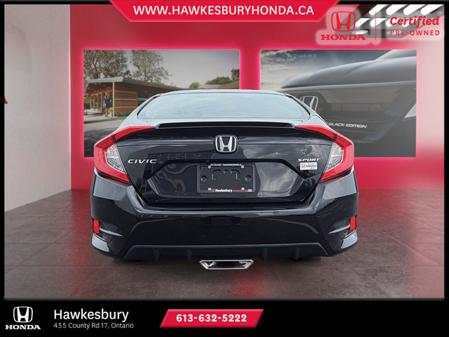 2021 Honda Civic Sedan Sport CVT for sale in Cars & Trucks in Ottawa - Image 3