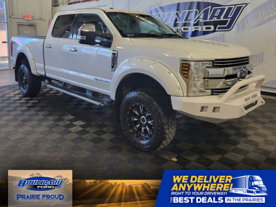  2018 Ford F-350 Lariat Ultimate 6.7L | Level/Flares/Wheels/Bump