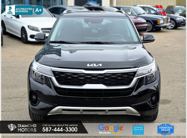 2022 Kia Seltos EX w/ Leather AWD in Cars & Trucks in Edmonton - Image 2