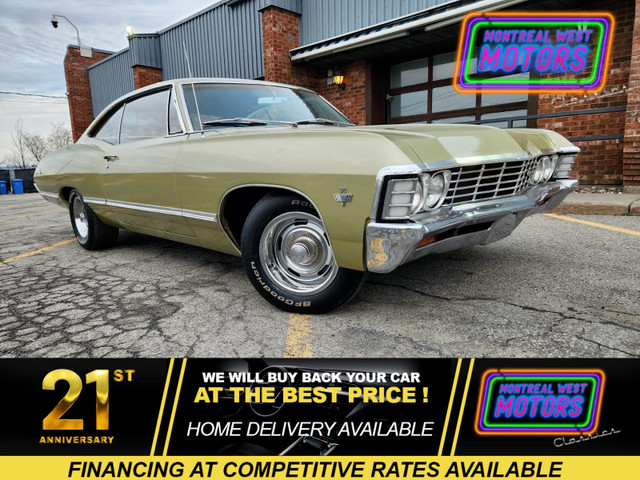 1967 Chevrolet Impala Garage kept at its life ! All steel body in Classic Cars in City of Toronto