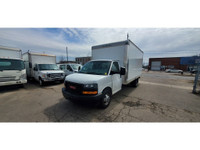 Toronto's Largest Selection of Certified Pre-Owned Cube Vans - 2018 GMC Savana G3500 - 16Ft Box - Eq... (image 1)