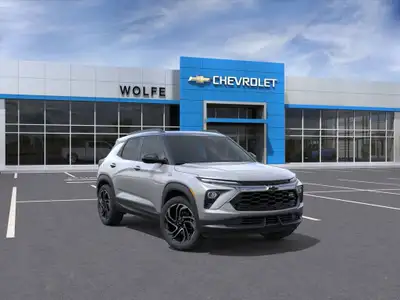 Under the vast, open skies of Edmonton's summer, the 2026 Chevrolet Trailblazer AWD RS stands bold a...