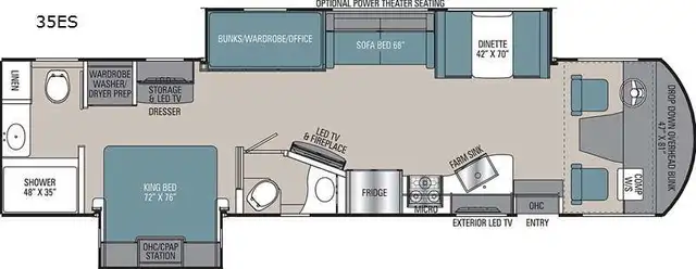2022 Coachmen RV Mirada 35ESF in RVs & Motorhomes in Red Deer - Image 3