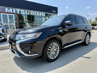 Welcome To Ajax Mitsubishi. This 2020 Mitsubishi Outlander PHEV SE S-AWC blends plug-in hybrid effic...