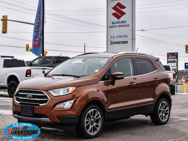  2018 Ford EcoSport Titanium 4WD ~Bluetooth ~NAV ~Backup Cam in Cars & Trucks in Barrie