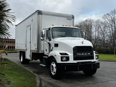 2021 Mack MD 24 Foot Cube Van Air Brakes, Dually Thermo King Box Engine hours: 554 Certificate and d...