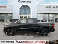 This Ram 1500 has a trusty Twin Turbo Premium Unleaded I-6 3.0 L/183 engine powering this Automatic... (image 1)
