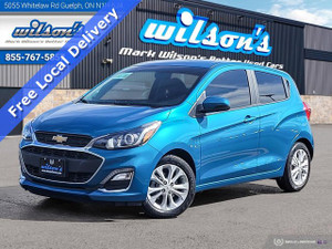 2020 Chevrolet Spark LT Hatch, Auto, Bluetooth, Rear Camera, CarPlay + Android, Alloy Wheels, & More!