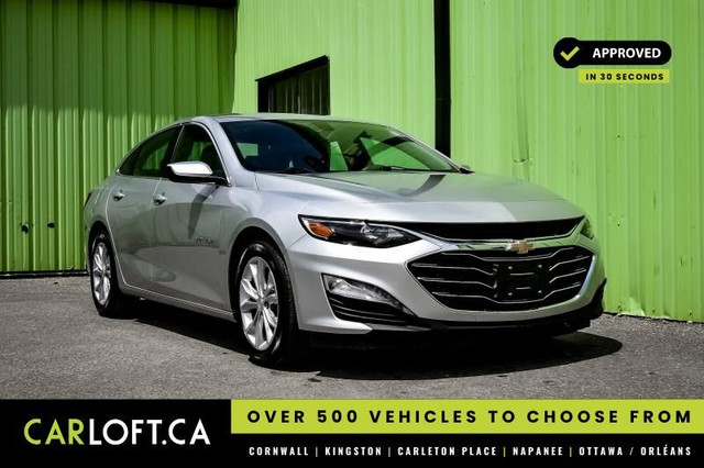 2022 Chevrolet Malibu LT • REMOTE START • LED LIGHTS • CP/AA in Cars & Trucks in Ottawa