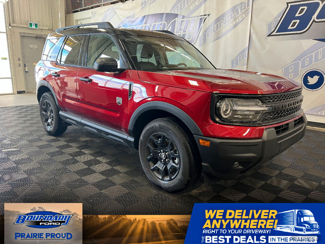2025 Ford Bronco Sport BIG BEND | BLACK APPEARANCE PKG | UNIQUE  in Cars & Trucks in Lloydminster