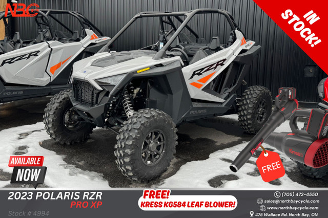 2023 Polaris Industries RZR Pro XP Sport Ghost Gray in ATVs in North Bay