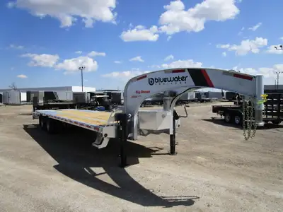 K-Trail Galvanized Beavertail Gooseneck Trailer 28,075 Lb is $38,430.00 ! Ord: 20954-2 - Ser: 2RYKGP...