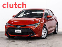 2019 Toyota Corolla Hatchback S w/ Apple CarPlay, Rearview Cam, 
